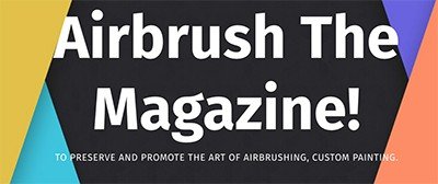 airbrush the magazine small logo